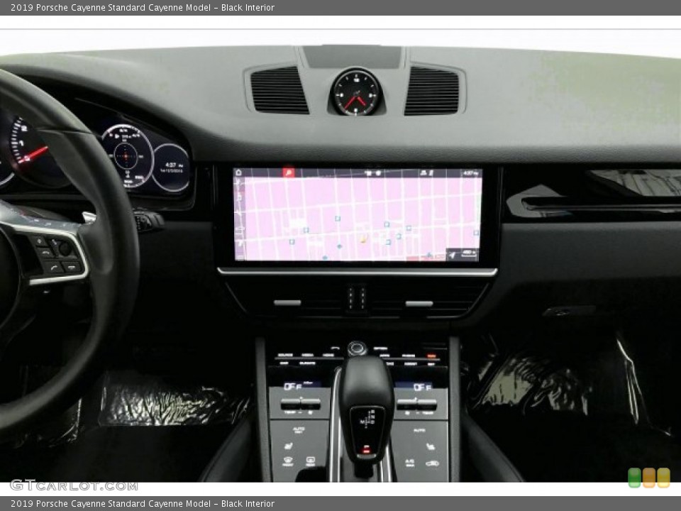 Black Interior Navigation for the 2019 Porsche Cayenne  #136318827