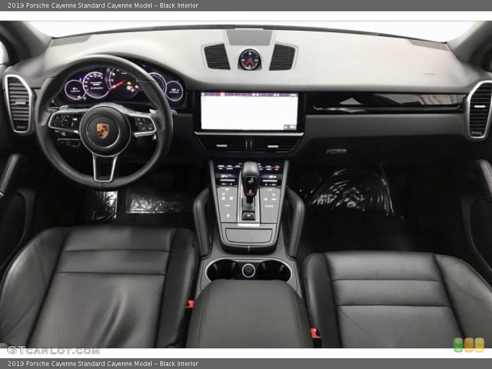 Black Interior Dashboard for the 2019 Porsche Cayenne  #136318965
