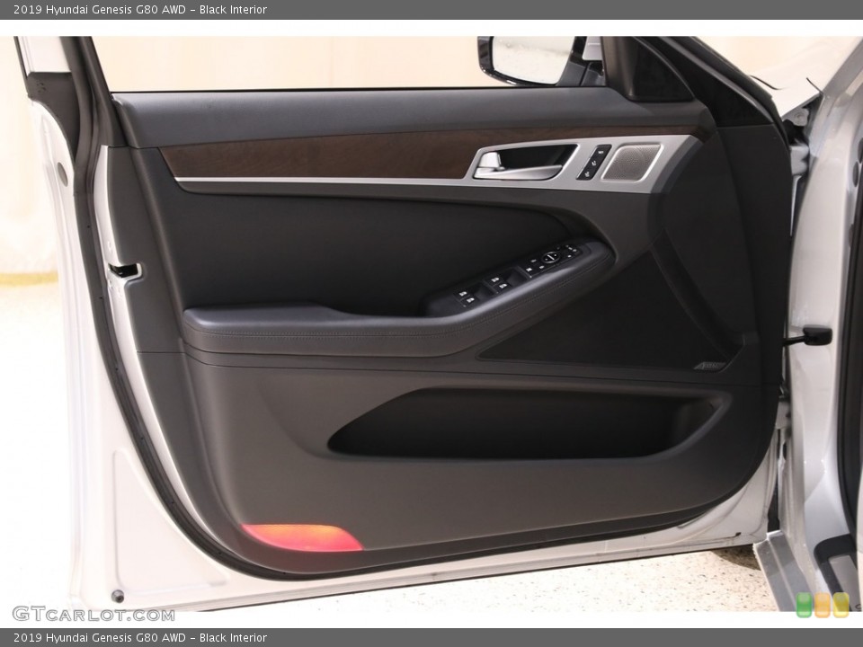 Black Interior Door Panel for the 2019 Hyundai Genesis G80 AWD #136319726