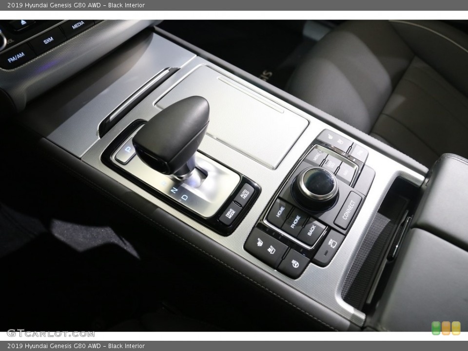 Black Interior Transmission for the 2019 Hyundai Genesis G80 AWD #136319925