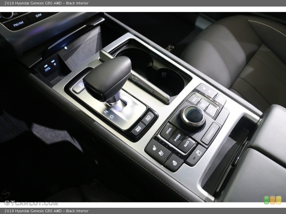 Black Interior Transmission for the 2019 Hyundai Genesis G80 AWD #136319943