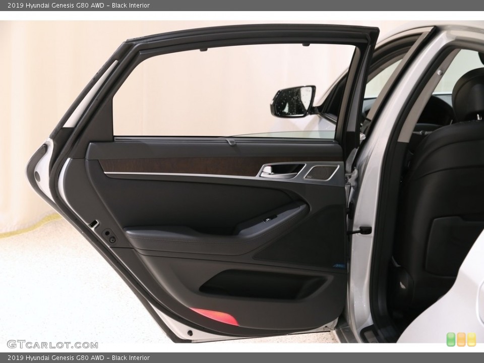 Black Interior Door Panel for the 2019 Hyundai Genesis G80 AWD #136320042