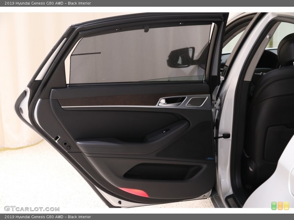 Black Interior Door Panel for the 2019 Hyundai Genesis G80 AWD #136320063