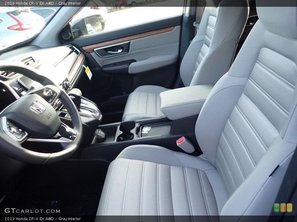 Gray Interior Front Seat for the 2019 Honda CR-V EX AWD #136323878