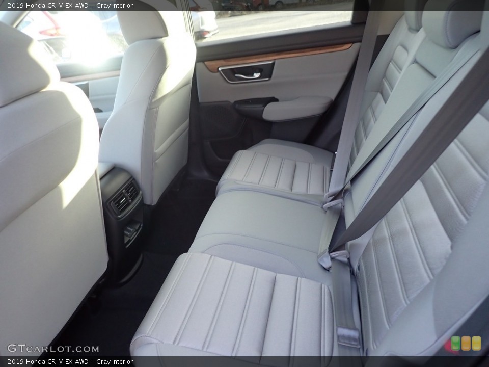 Gray Interior Rear Seat for the 2019 Honda CR-V EX AWD #136323902