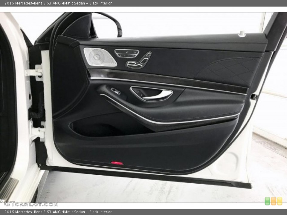 Black Interior Door Panel for the 2016 Mercedes-Benz S 63 AMG 4Matic Sedan #136325375