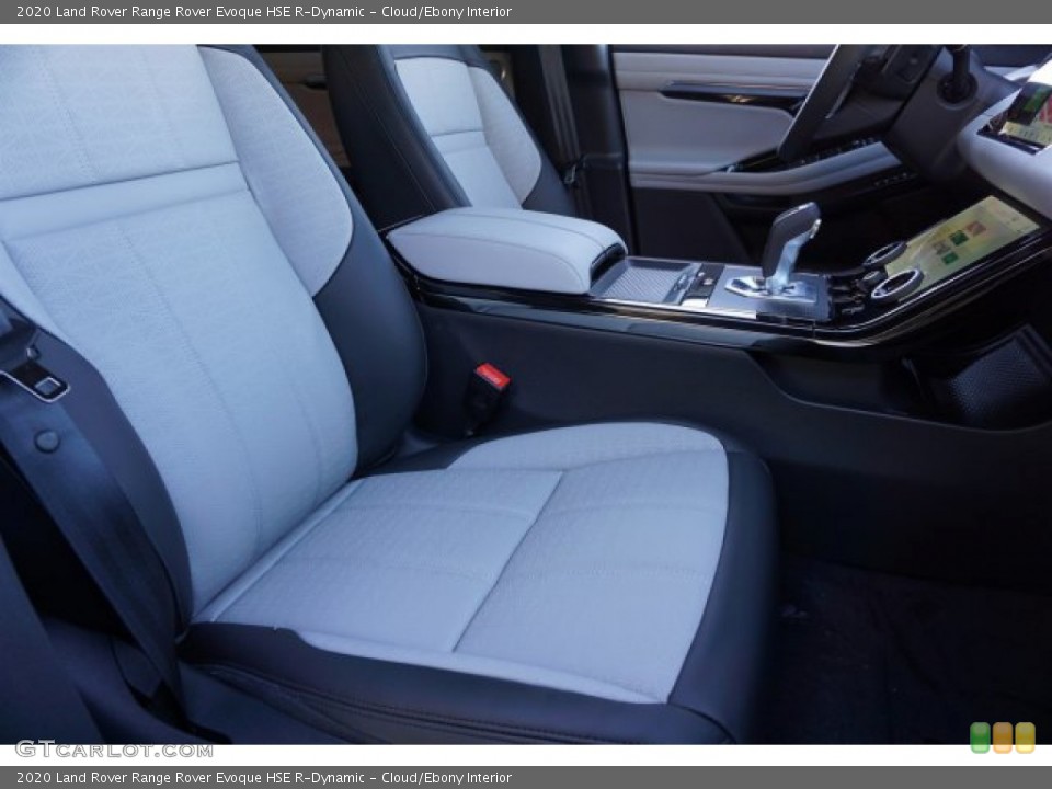 Cloud/Ebony Interior Front Seat for the 2020 Land Rover Range Rover Evoque HSE R-Dynamic #136326110