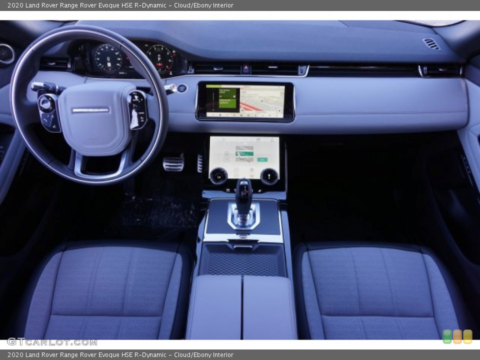 Cloud/Ebony Interior Dashboard for the 2020 Land Rover Range Rover Evoque HSE R-Dynamic #136326332