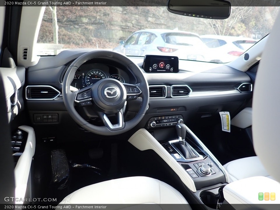 Parchment Interior Photo for the 2020 Mazda CX-5 Grand Touring AWD #136328255