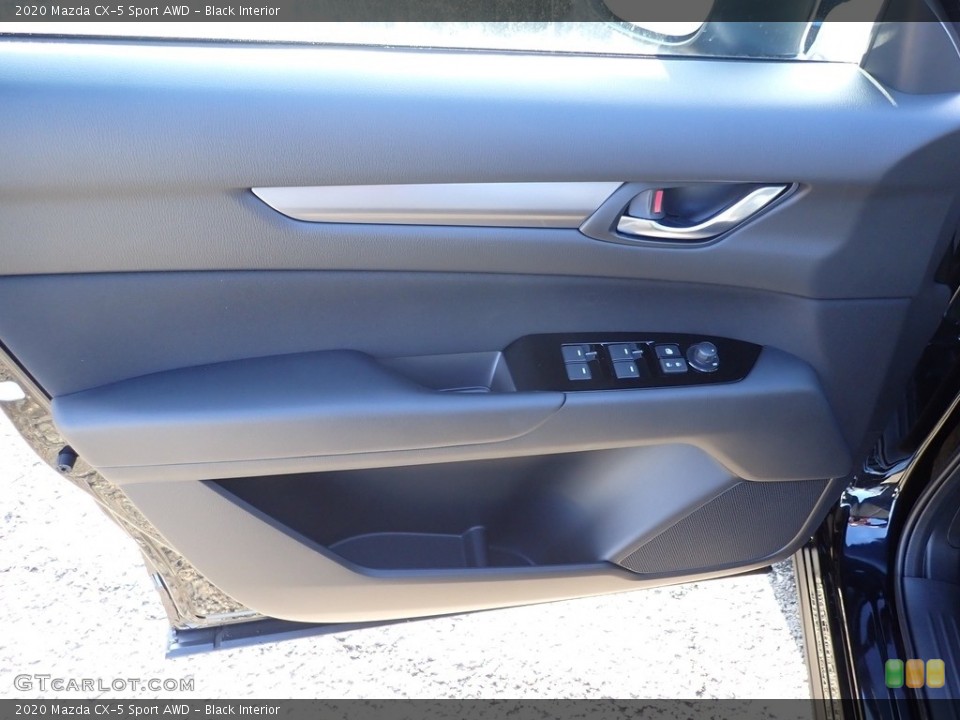 Black Interior Door Panel for the 2020 Mazda CX-5 Sport AWD #136329527