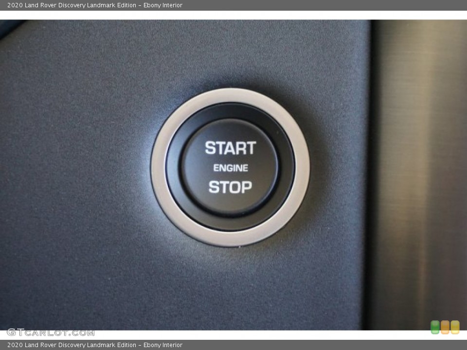 Ebony Interior Controls for the 2020 Land Rover Discovery Landmark Edition #136329719