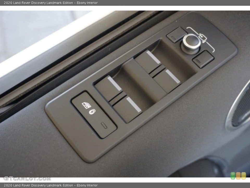 Ebony Interior Controls for the 2020 Land Rover Discovery Landmark Edition #136329767
