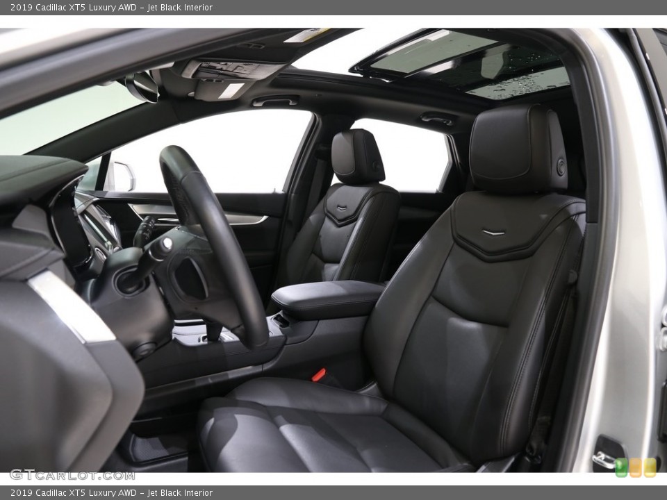 Jet Black 2019 Cadillac XT5 Interiors