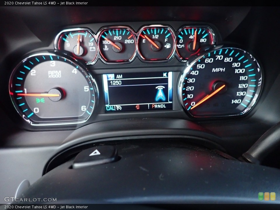 Jet Black Interior Gauges for the 2020 Chevrolet Tahoe LS 4WD #136338440