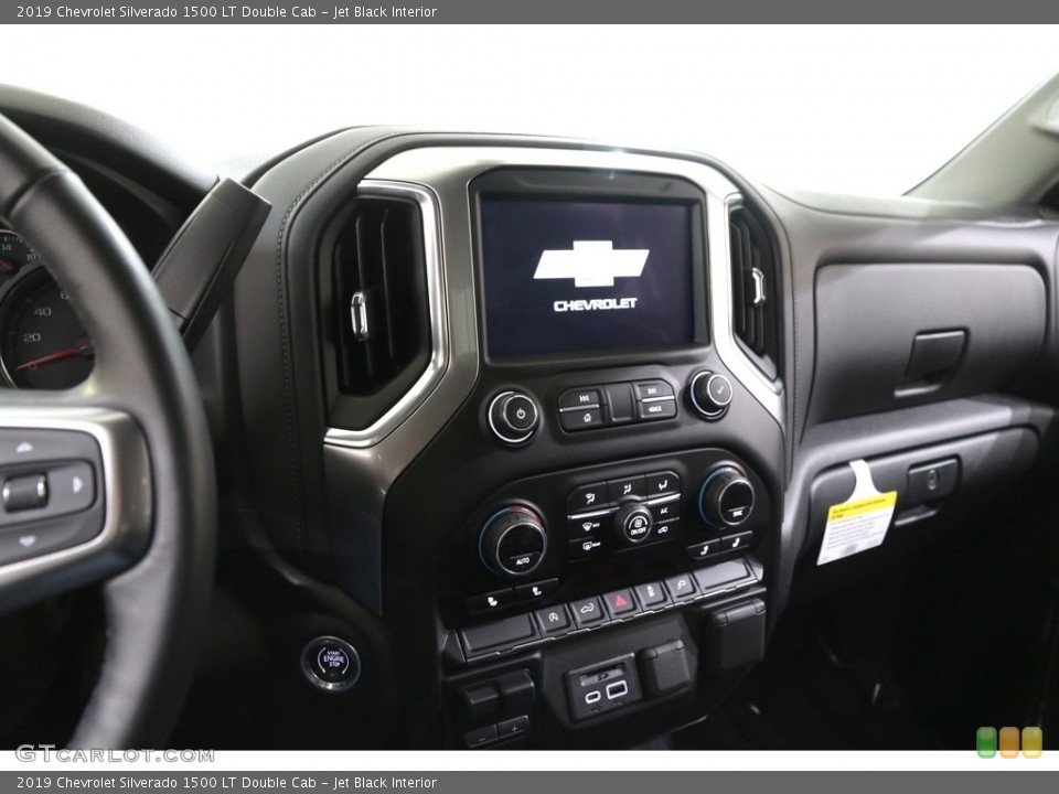Jet Black Interior Controls for the 2019 Chevrolet Silverado 1500 LT Double Cab #136338782