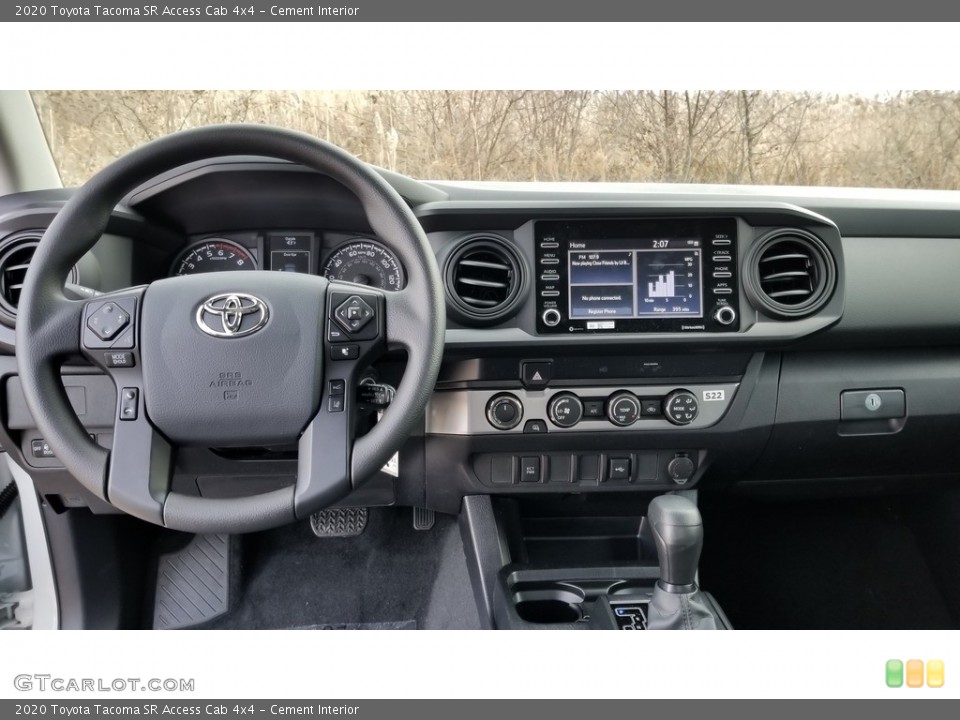 Cement Interior Dashboard for the 2020 Toyota Tacoma SR Access Cab 4x4 #136346398