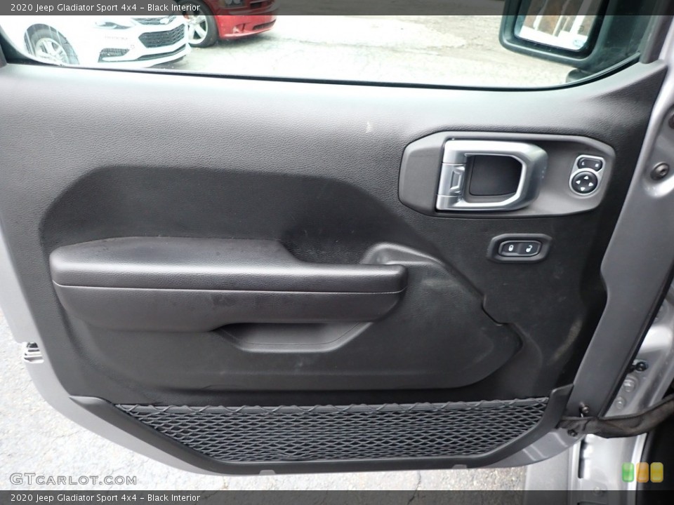 Black Interior Door Panel for the 2020 Jeep Gladiator Sport 4x4 #136346864