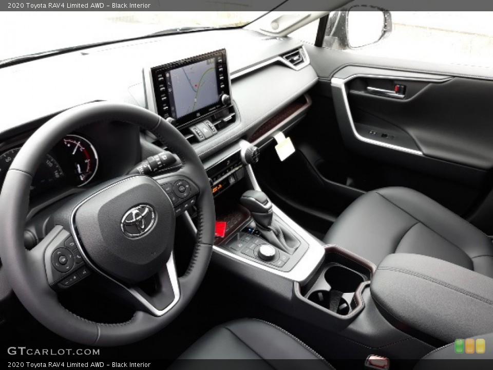 Black Interior Front Seat for the 2020 Toyota RAV4 Limited AWD #136350983