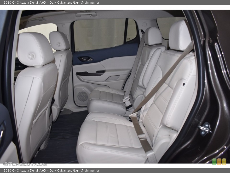 Dark Galvanized/Light Shale Interior Rear Seat for the 2020 GMC Acadia Denali AWD #136351880