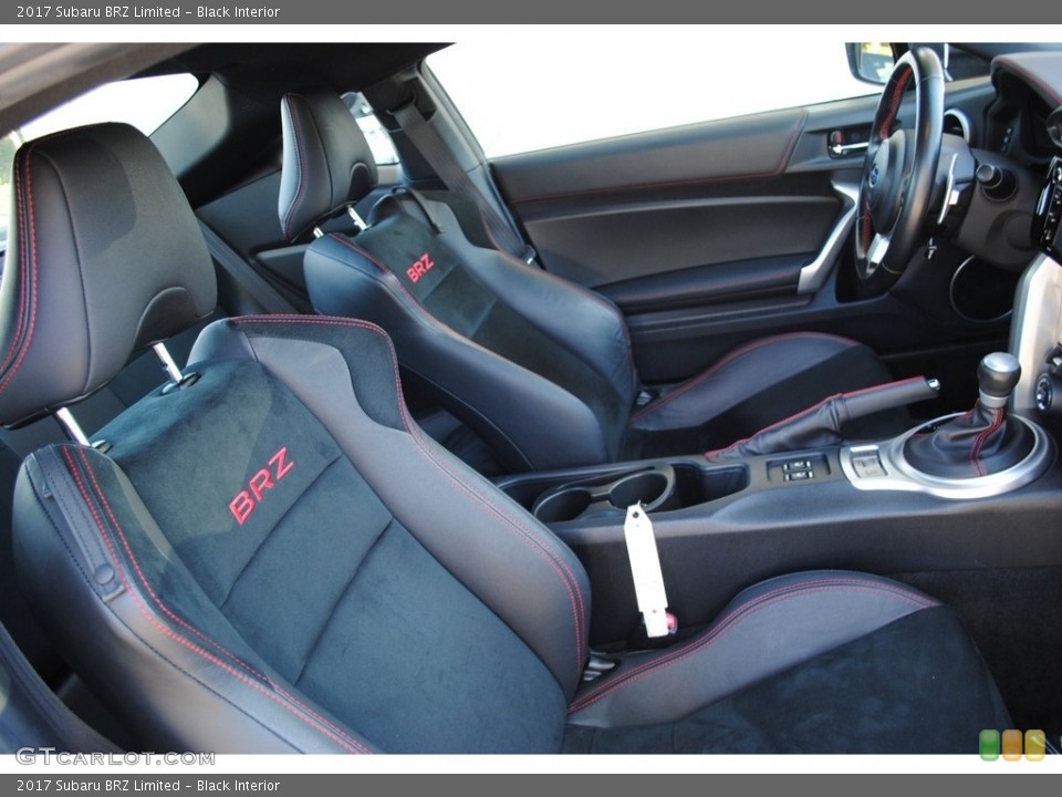 Black 2017 Subaru BRZ Interiors