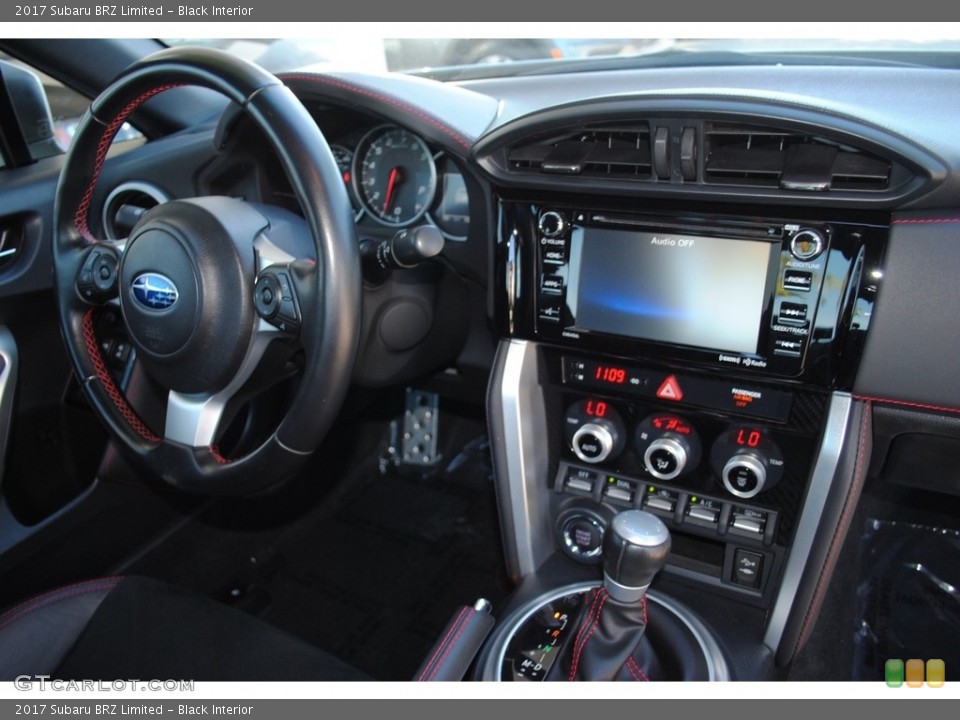 Black Interior Controls for the 2017 Subaru BRZ Limited #136356295