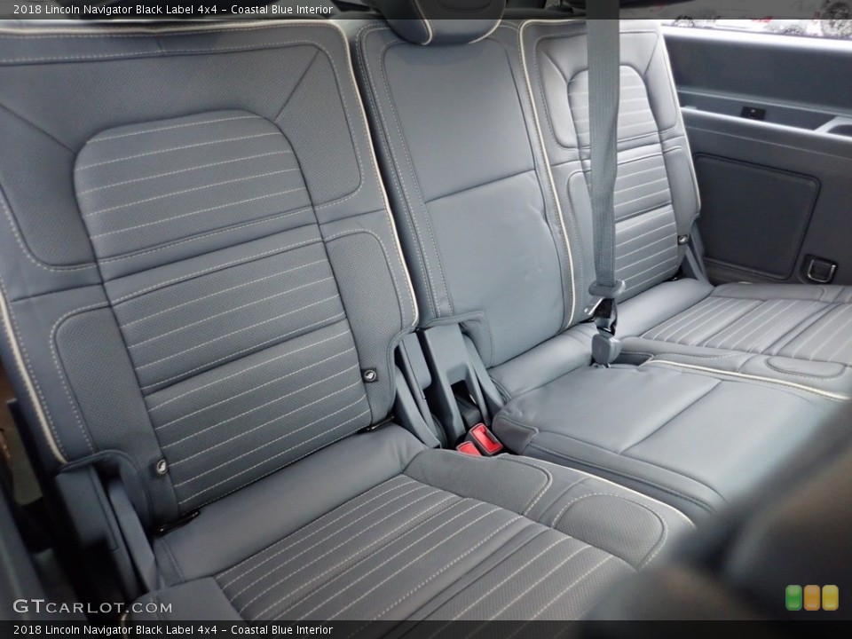 Coastal Blue Interior Rear Seat for the 2018 Lincoln Navigator Black Label 4x4 #136356935