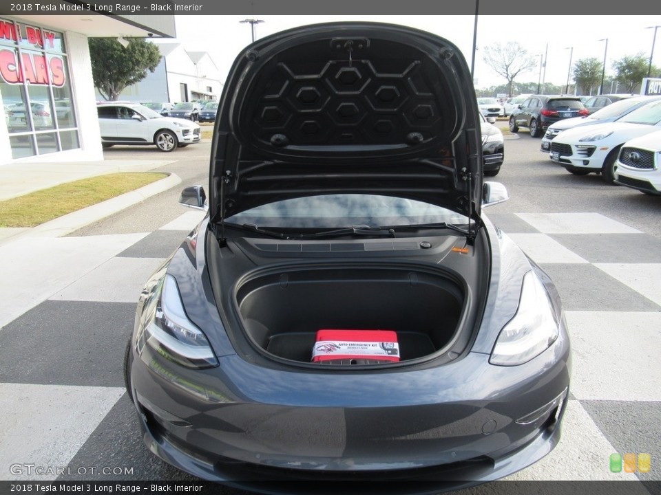 Black Interior Trunk for the 2018 Tesla Model 3 Long Range #136359467