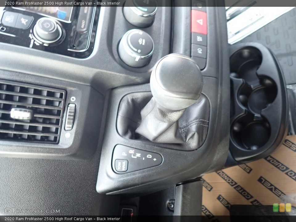 Black Interior Transmission for the 2020 Ram ProMaster 2500 High Roof Cargo Van #136360697