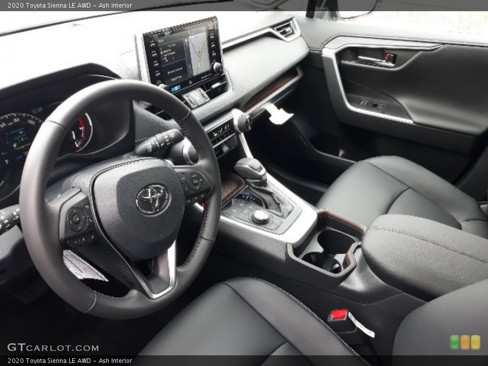 Ash Interior Photo for the 2020 Toyota Sienna LE AWD #136362509