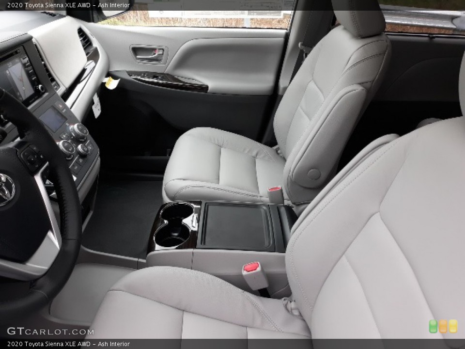 Ash Interior Front Seat for the 2020 Toyota Sienna XLE AWD #136362617