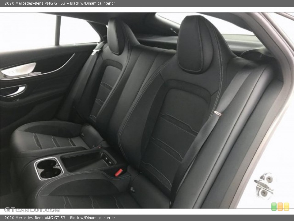 Black w/Dinamica Interior Rear Seat for the 2020 Mercedes-Benz AMG GT 53 #136367935
