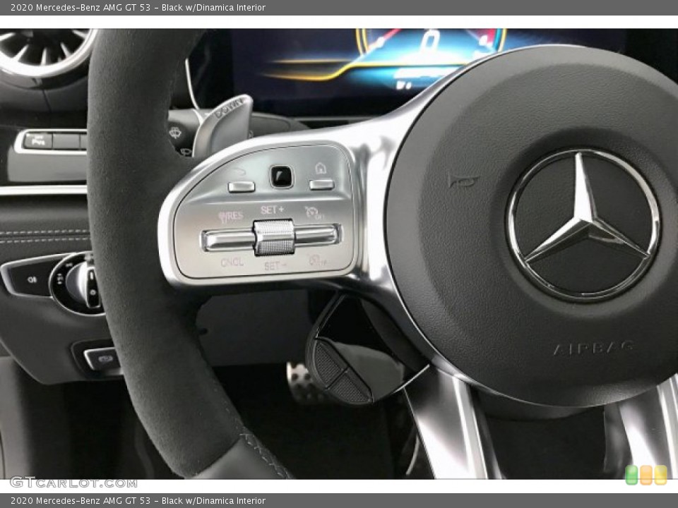 Black w/Dinamica Interior Steering Wheel for the 2020 Mercedes-Benz AMG GT 53 #136367956