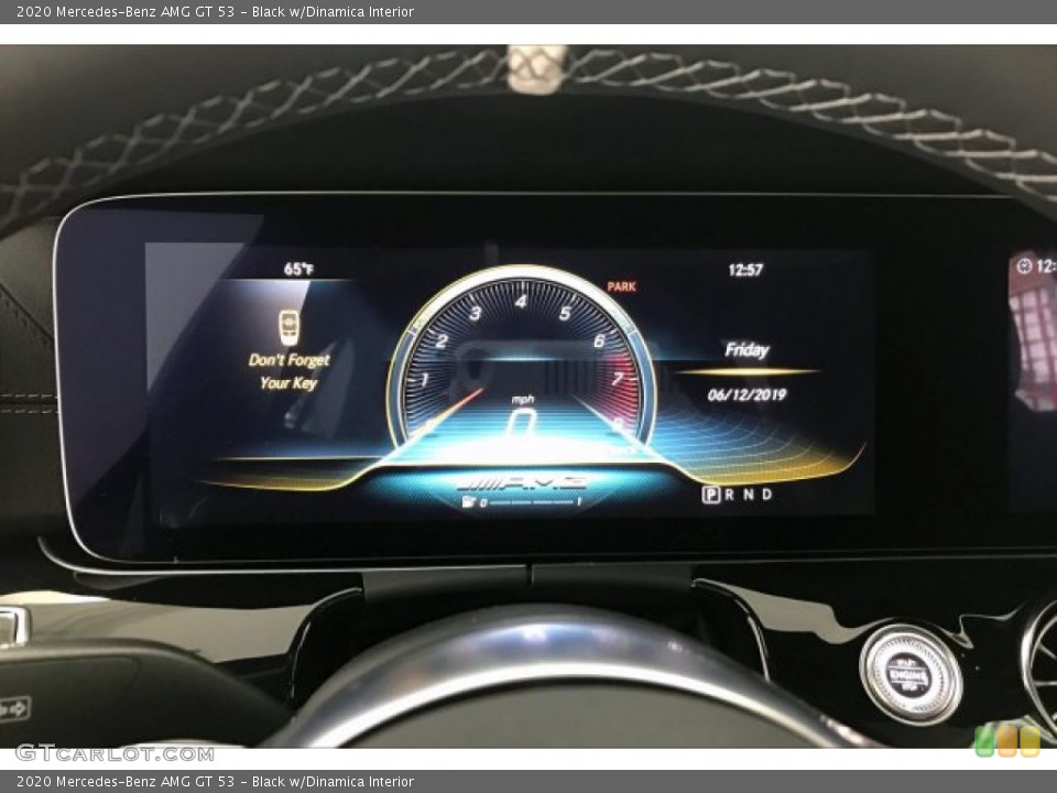 Black w/Dinamica Interior Gauges for the 2020 Mercedes-Benz AMG GT 53 #136367968