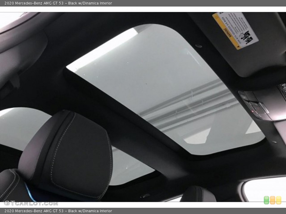Black w/Dinamica Interior Sunroof for the 2020 Mercedes-Benz AMG GT 53 #136368031