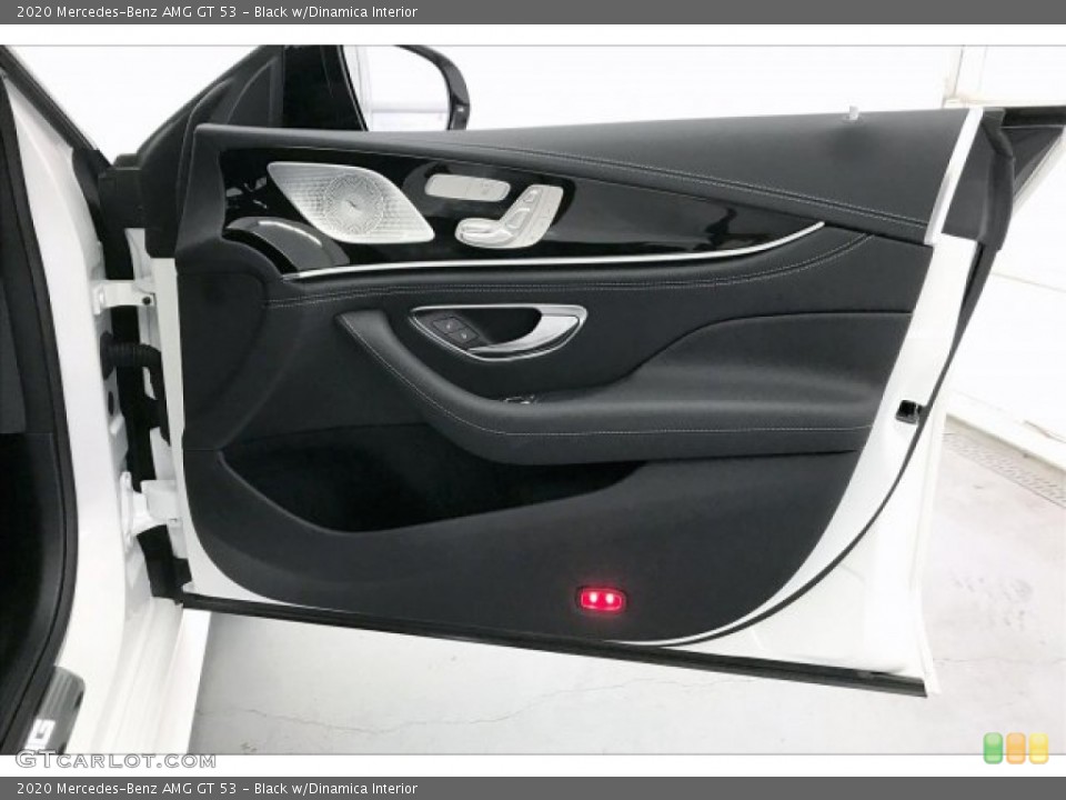 Black w/Dinamica Interior Door Panel for the 2020 Mercedes-Benz AMG GT 53 #136368037