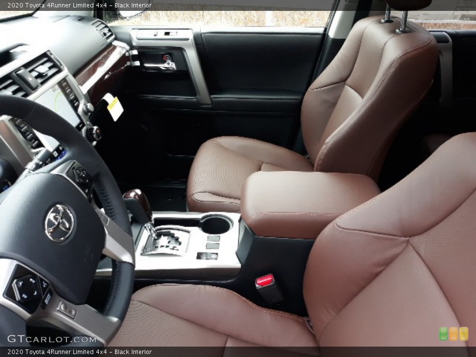 Black Interior Front Seat for the 2020 Toyota 4Runner Limited 4x4 #136372147