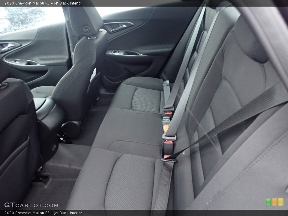 Jet Black Interior Rear Seat for the 2020 Chevrolet Malibu RS #136375396