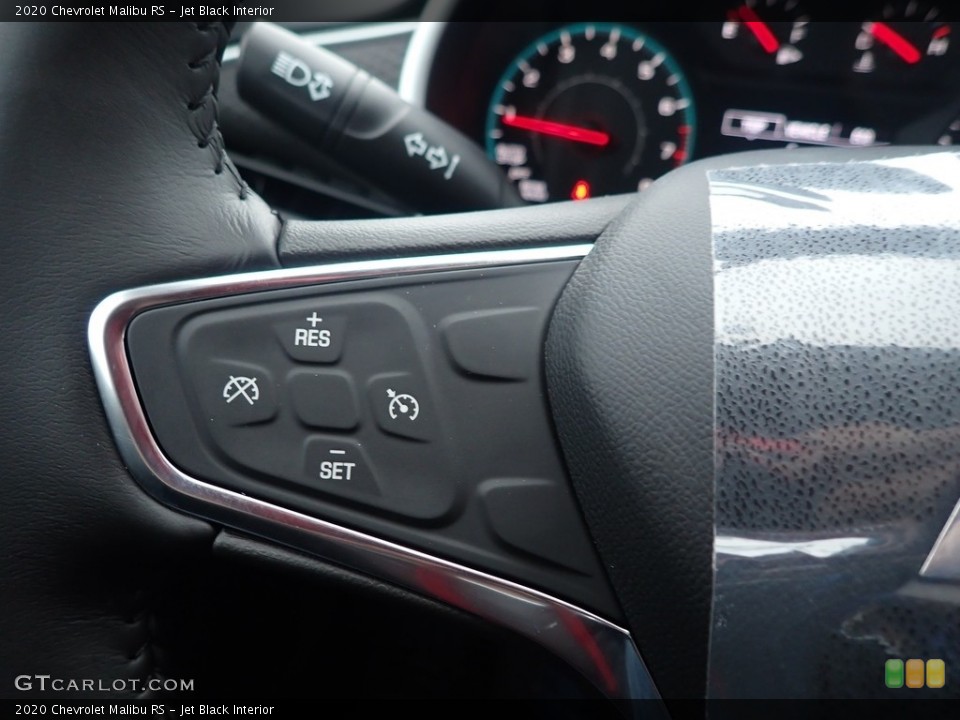 Jet Black Interior Steering Wheel for the 2020 Chevrolet Malibu RS #136375579