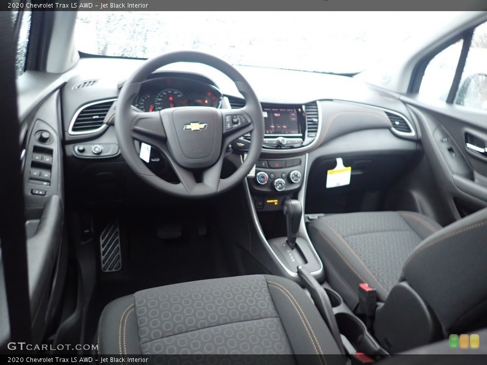 Jet Black Interior Photo for the 2020 Chevrolet Trax LS AWD #136377109