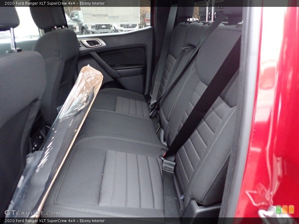 Ebony Interior Rear Seat for the 2020 Ford Ranger XLT SuperCrew 4x4 #136377262