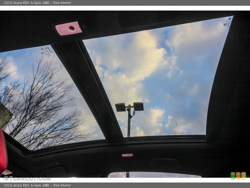 Red Interior Sunroof for the 2020 Acura RDX A-Spec AWD #136380328
