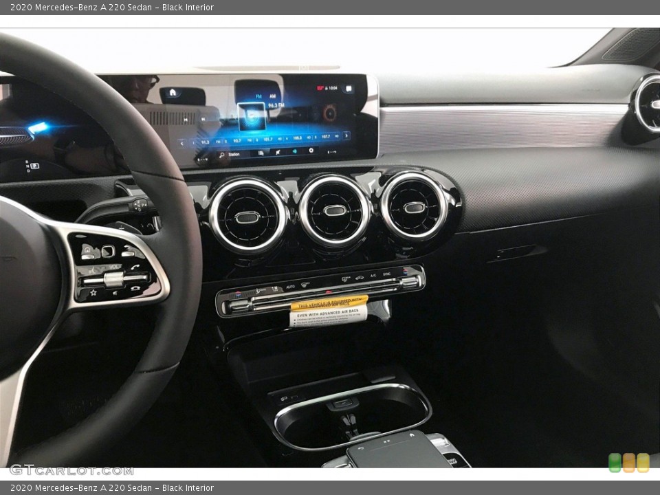 Black Interior Controls for the 2020 Mercedes-Benz A 220 Sedan #136385896