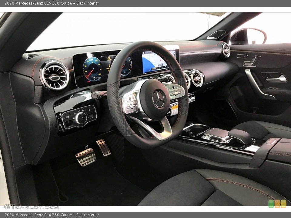 Black Interior Controls for the 2020 Mercedes-Benz CLA 250 Coupe #136386382