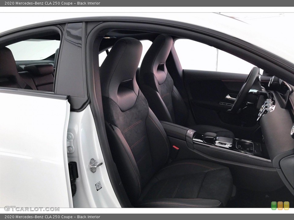 Black Interior Front Seat for the 2020 Mercedes-Benz CLA 250 Coupe #136386403