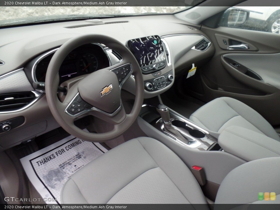 Dark Atmosphere/Medium Ash Gray Interior Photo for the 2020 Chevrolet Malibu LT #136386658