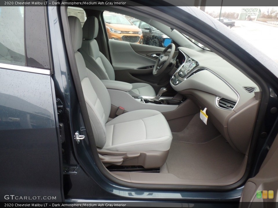 Dark Atmosphere/Medium Ash Gray Interior Front Seat for the 2020 Chevrolet Malibu LT #136387015