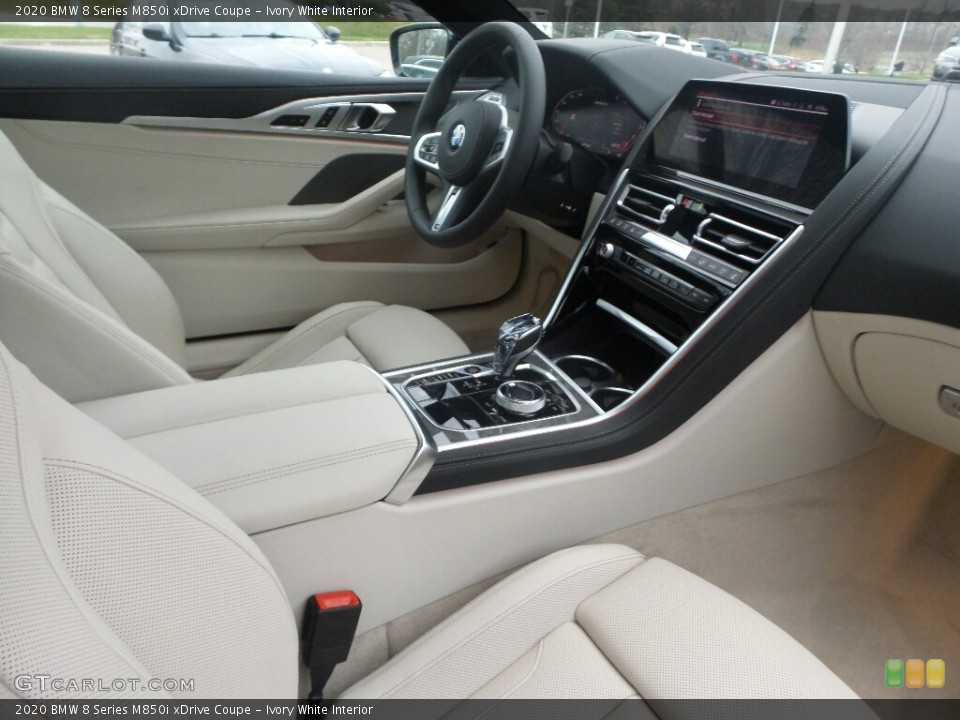 Ivory White Interior Photo for the 2020 BMW 8 Series M850i xDrive Coupe #136389522