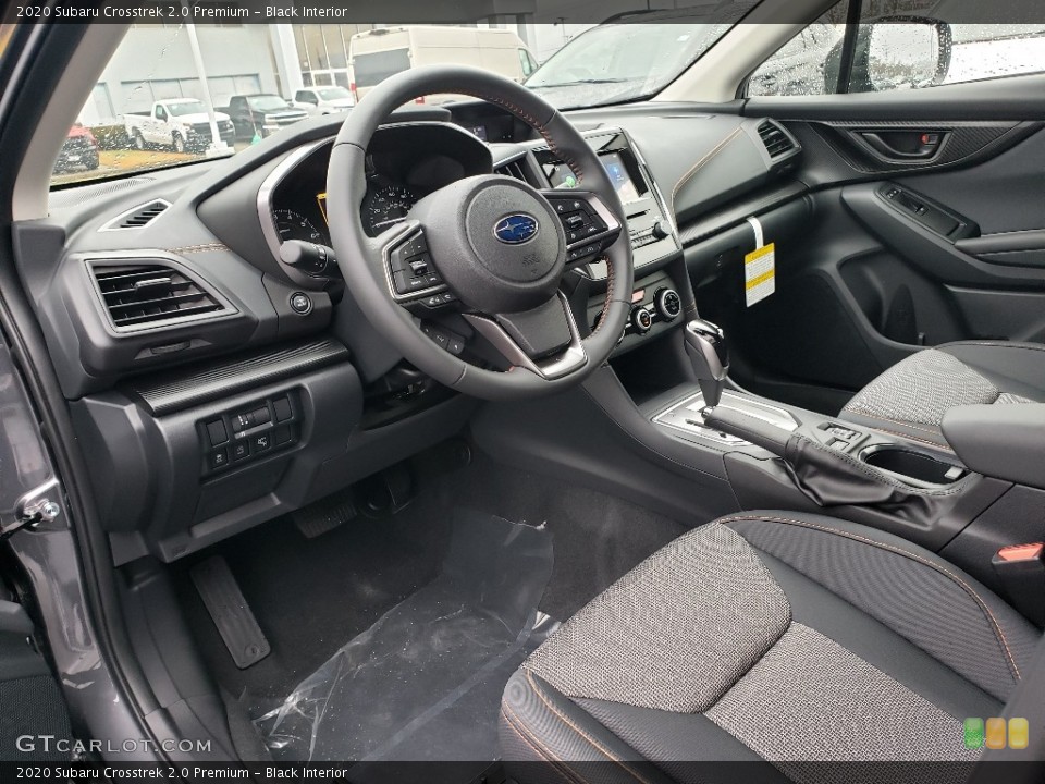 Black Interior Photo for the 2020 Subaru Crosstrek 2.0 Premium #136391004