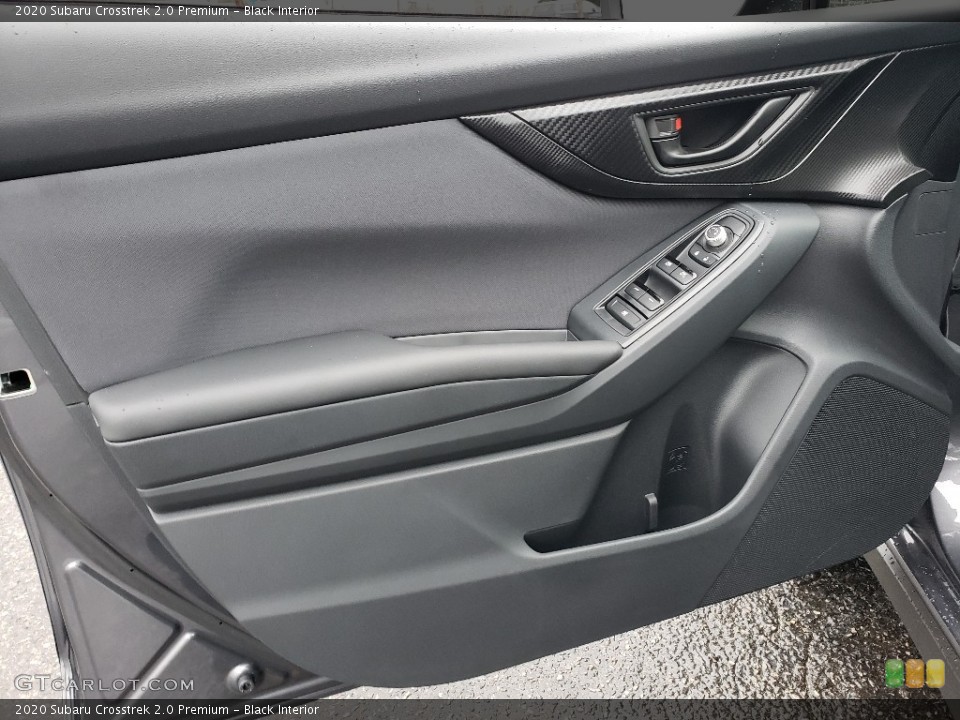 Black Interior Door Panel for the 2020 Subaru Crosstrek 2.0 Premium #136391034