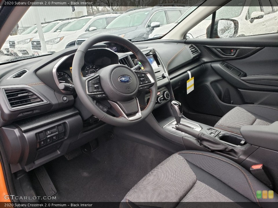 Black Interior Photo for the 2020 Subaru Crosstrek 2.0 Premium #136391334